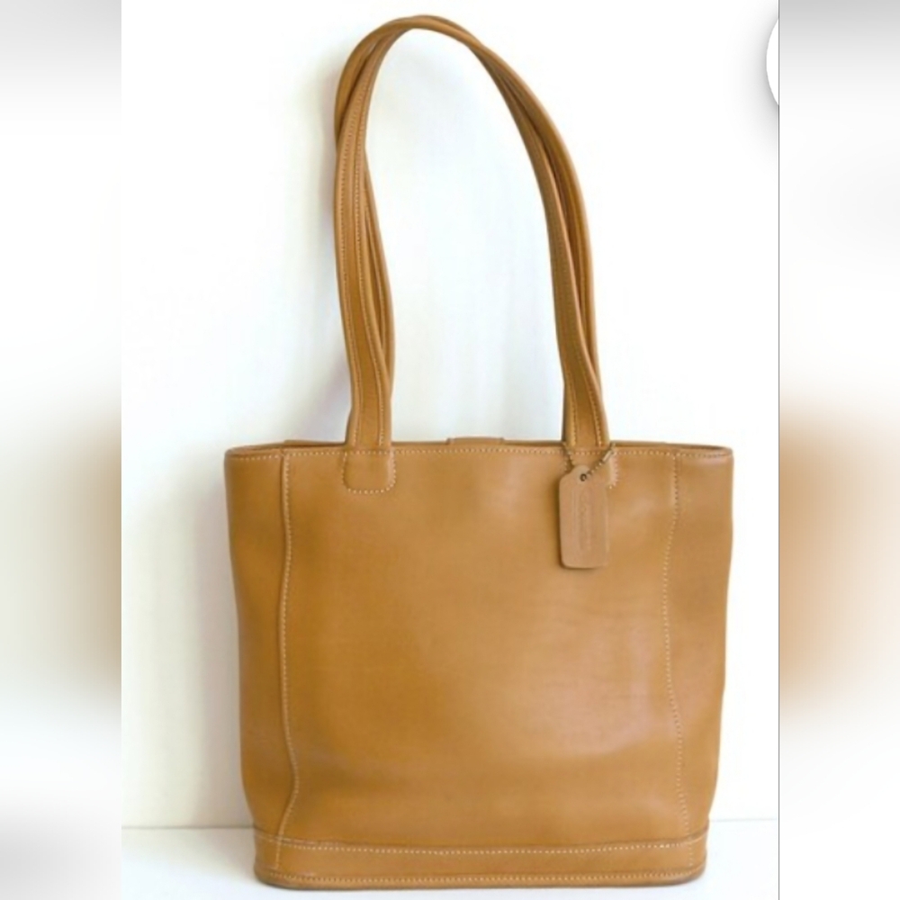 Coach All Leather Tote